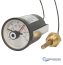 Thermometer mit Fernkontakt einstellbar